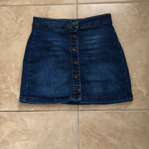 Denim skirt